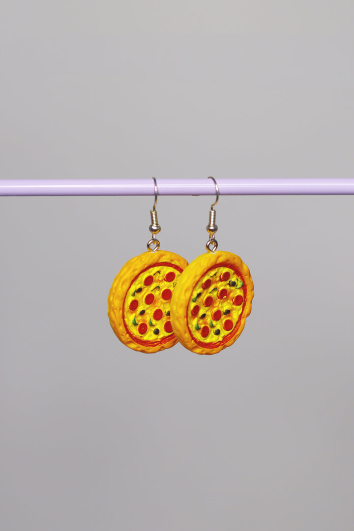 Ohrringe Pizza