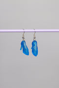 Ohrringe Pumps Transparent Blue