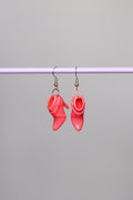Ohrringe Ankle-Booties Flamingo Pink