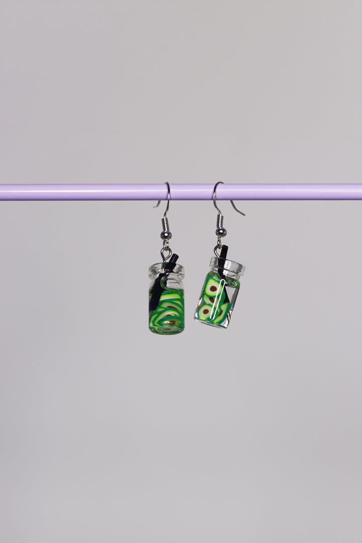 Ohrringe Wasser mit Früchten