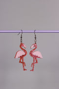 Ohrringe Flamingo