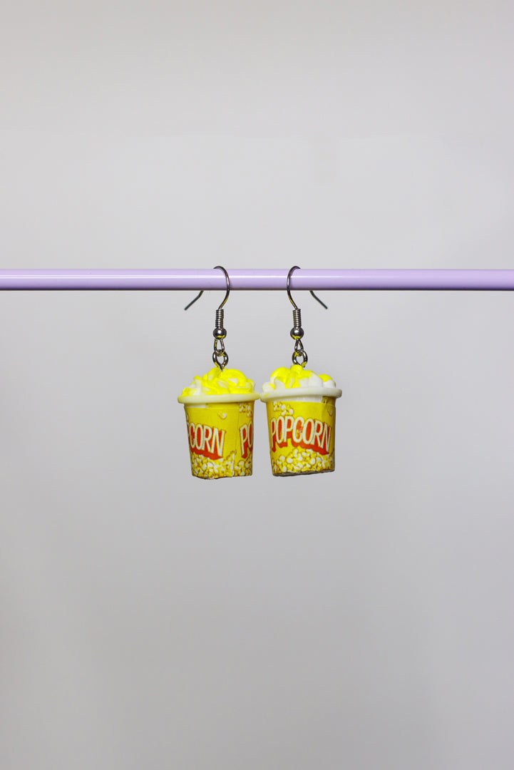Ohrringe Popcorn-Eimer