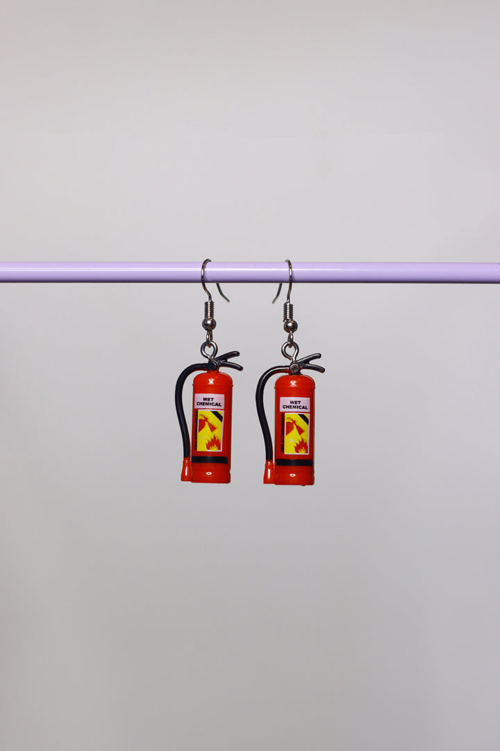 Ohrringe Feuerlöscher
